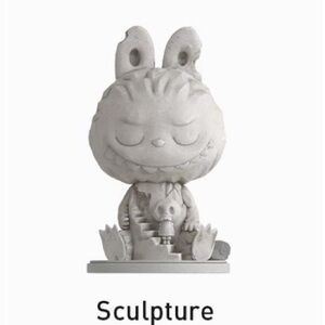 THE MONSTERS Almost Hidden Series Figures SCULPTURE POP MART Labubu AUTHENTIC